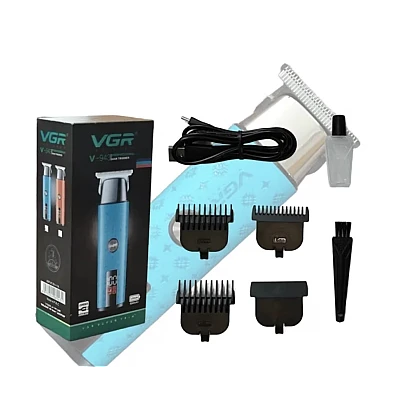 Set aparat de tuns fara fir VGR V 943 cu 3 distantiere afisaj LED Set aparat de tuns fara fir VGR V 943 cu 3 distantiere afisaj LED