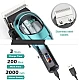 Set aparat de tuns fara fir VGR V 166 2000mah 6 distantiere incarcare USB si suport Set aparat de tuns fara fir VGR V 166 2000mah 6 distantiere incarcare USB si suport