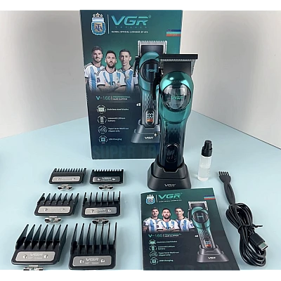 Set aparat de tuns fara fir VGR V 166 2000mah 6 distantiere incarcare USB si suport Set aparat de tuns fara fir VGR V 166 2000mah 6 distantiere incarcare USB si suport