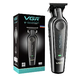 Set cu aparat de tuns fara fir VGR V 995 cu 4 distantiere autonomie 300min 2000mAh
