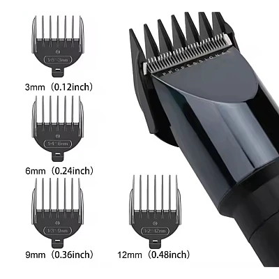 Aparat de tuns fara fir VGR V698 4 distantiere afisaj LED cu suport incarcare USB Aparat de tuns fara fir VGR V698 4 distantiere afisaj LED cu suport incarcare USB