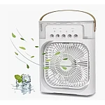 Ventilator portabil cu umidificator incorporat conectare USB cu lumina de noapte