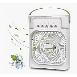Ventilator portabil cu umidificator incorporat conectare USB cu lumina de noapte