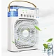 Ventilator portabil cu umidificator incorporat conectare USB cu lumina de noapte Ventilator portabil cu umidificator incorporat conectare USB cu lumina de noapte