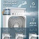 Ventilator portabil cu umidificator incorporat conectare USB cu lumina de noapte Ventilator portabil cu umidificator incorporat conectare USB cu lumina de noapte