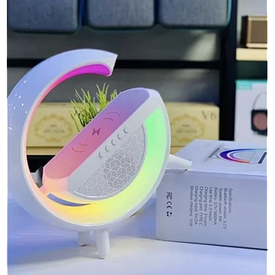 Boxa Multifunctionala G500 3 in 1 lampa LED RGB smart bluetooth Incarcator telefon wireless Boxa Multifunctionala G500 3 in 1 lampa LED RGB smart bluetooth Incarcator telefon wireless