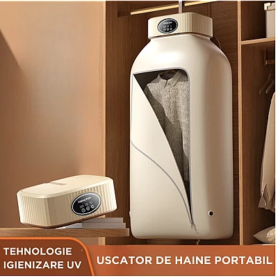 Uscator de rufe electric incorporabil 10Kg control touch screen pliabil protectie supraincalzire Uscator de rufe electric incorporabil 10Kg control touch screen pliabil protectie supraincalzire