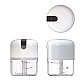 Mini tocator electric de bucatarie incarcare USB 250ml cu 3 lame Alb Mini tocator electric de bucatarie incarcare USB 250ml cu 3 lame Alb