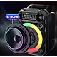 Boxa portabila bluetooth ZQS 6166 cu led RGB si maner transport Boxa portabila bluetooth ZQS 6166 cu led RGB si maner transport