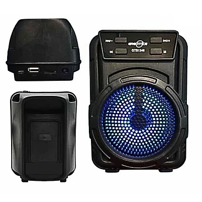 Boxa portabila cu bluetooth GTS 1346 de 3 inch cu led Boxa portabila cu bluetooth GTS 1346 de 3 inch cu led