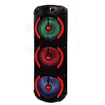 Boxa bluetooth reincarcabila MSA 8808 microfon 8 x 3 inch cu led RGB
