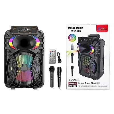 Boxa portabila cu bluetooth ZQS 10101 de 10 inch putere 20000W Boxa portabila cu bluetooth ZQS 10101 de 10 inch putere 20000W