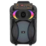 Boxa portabila cu bluetooth BT 1001 de 10 inch microfon led RGB Boxa portabila cu bluetooth BT 1001 de 10 inch microfon led RGB