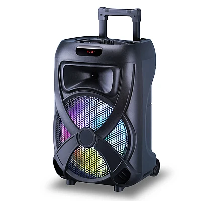 Boxa portabil MBA YE 1216 tip troller de 12 inch cu microfon si LED