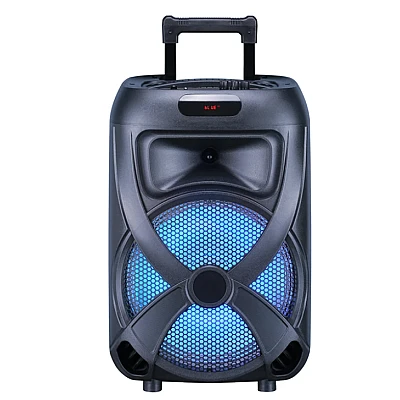Boxa portabil MBA YE 1216 tip troller de 12 inch cu microfon si LED