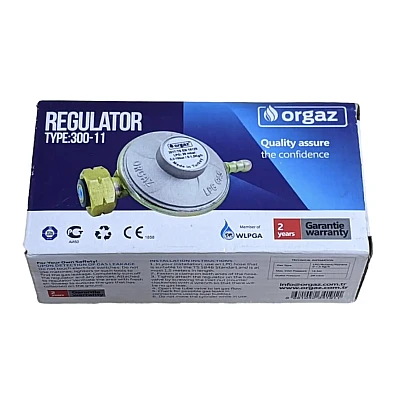 Regulator gaz butelie Orgaz simplu 8 mm Model 300-11 Regulator gaz butelie Orgaz simplu 8 mm Model 300-11