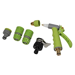 Set cap pentru furtun/conectori VERDE multifunctional