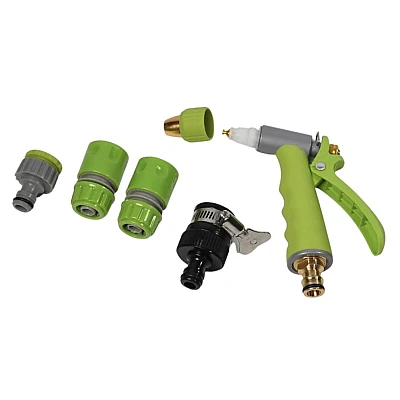 Set cap pentru furtun/conectori VERDE multifunctional Set cap pentru furtun/conectori VERDE multifunctional