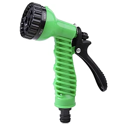 Pistol de stropit 7 moduri de udare material ABS fara scurgeri negru/verde