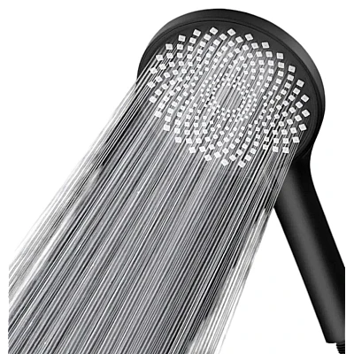 Para de dus universala 3 moduri de jet diametru 25cm NEGRU Para de dus universala 3 moduri de jet diametru 25cm NEGRU
