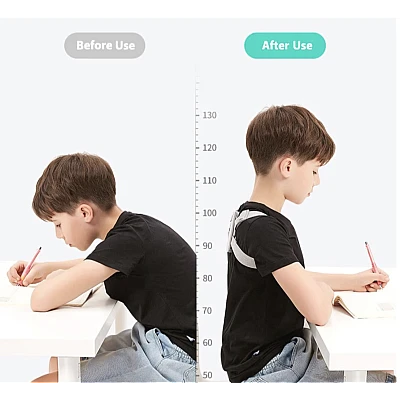 Corset pentru corectarea si indreptarea coloanei si a umerilor cu senzor inteligent Corset pentru corectarea si indreptarea coloanei si a umerilor cu senzor inteligent