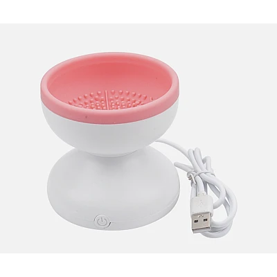 Dispozitiv electric rotativ pentru curatare pensule makeup incarcare usb Dispozitiv electric rotativ pentru curatare pensule makeup incarcare usb