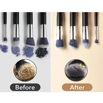 Dispozitiv electric rotativ pentru curatare pensule makeup incarcare usb Dispozitiv electric rotativ pentru curatare pensule makeup incarcare usb