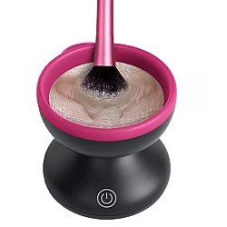 Dispozitiv electric rotativ pentru curatare pensule makeup incarcare usb