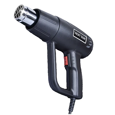Pistol cu aer cald rezistent putere 2000 W temperatura intre 300 si 600 grade Negru Pistol cu aer cald rezistent putere 2000 W temperatura intre 300 si 600 grade Negru