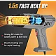 Pistol cu aer cald rezistent putere 2000 W temperatura intre 300 si 600 grade Negru Pistol cu aer cald rezistent putere 2000 W temperatura intre 300 si 600 grade Negru