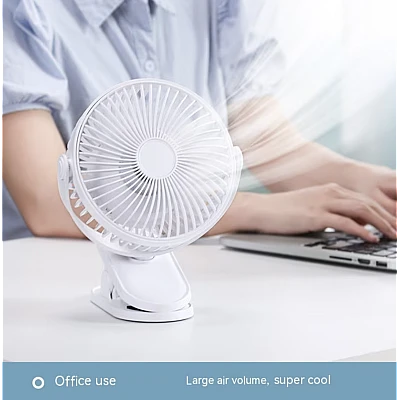 Ventilator portabil 6 inci Cu functie de clip Pliabil USB 2400MAH 4 trepte viteza Ventilator portabil 6 inci Cu functie de clip Pliabil USB 2400MAH 4 trepte viteza