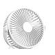 Ventilator portabil 6 inci Cu functie de clip Pliabil USB 2400MAH 4 trepte viteza Ventilator portabil 6 inci Cu functie de clip Pliabil USB 2400MAH 4 trepte viteza