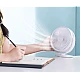 Ventilator portabil 6 inci Cu functie de clip Pliabil USB 2400MAH 4 trepte viteza Ventilator portabil 6 inci Cu functie de clip Pliabil USB 2400MAH 4 trepte viteza