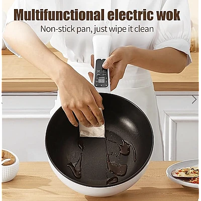 Tigaie electrica 26cm inteligenta multifunctionala 3L Tigaie electrica 26cm inteligenta multifunctionala 3L