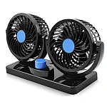 Ventilator Auto Dublu Alimentare La Priza Masinii De 12V Foarte Silentios 2 Trepte De Viteza Mars 304