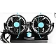 Ventilator Auto Dublu Alimentare La Priza Masinii De 12V Foarte Silentios 2 Trepte De Viteza Mars 304 Ventilator Auto Dublu Alimentare La Priza Masinii De 12V Foarte Silentios 2 Trepte De Viteza Mars 304