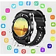 Ceas Smartwatch V8 cu functie apelare SMS camera Bluetooth Android Negru Ceas Smartwatch V8 cu functie apelare SMS camera Bluetooth Android Negru