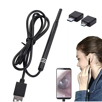 Camera Endoscopica Pentru Inspecite Ureche Nas Piele 6 LED Incarcare USB Cu Dipslay Inclus de 4 3 Inch Camera Endoscopica Pentru Inspecite Ureche Nas Piele 6 LED Incarcare USB Cu Dipslay Inclus de 4 3 Inch
