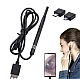 Camera Endoscopica Pentru Inspecite Ureche Nas Piele 6 LED Incarcare USB Cu Dipslay Inclus de 4 3 Inch Camera Endoscopica Pentru Inspecite Ureche Nas Piele 6 LED Incarcare USB Cu Dipslay Inclus de 4 3 Inch