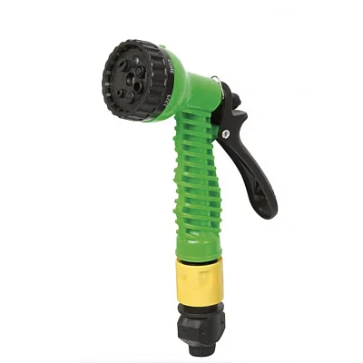Set pentru stropit furtun textil flexibil 15m cu tambur pistol de pulverizat 7 in 1 Set pentru stropit furtun textil flexibil 15m cu tambur pistol de pulverizat 7 in 1
