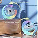 Ventilator de birou rotativ Andowl Q FS800 cu iluminare LED RGB Ventilator de birou rotativ Andowl Q FS800 cu iluminare LED RGB