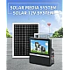 Kit panou solar cu TV GD 8088 putere 200W multifunctional Kit panou solar cu TV GD 8088 putere 200W multifunctional