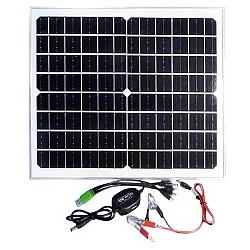 Panou solar cu 4 iesiri USB CcLamp CL 1826 de 25 W