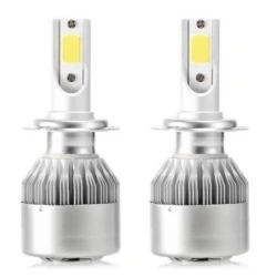 Set 2 becuri auto C6 H3 6000K 36W/bec 8000lm 60LED Set 2 becuri auto C6 H3 6000K 36W/bec 8000lm 60LED