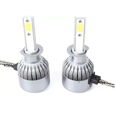 Set 2 becuri auto C6 H3 6000K 36W/bec 8000lm 60LED Set 2 becuri auto C6 H3 6000K 36W/bec 8000lm 60LED
