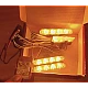 Set 4 stroboscoape cu 4 leduri lumina Galbena si Telecomanda Set 4 stroboscoape cu 4 leduri lumina Galbena si Telecomanda