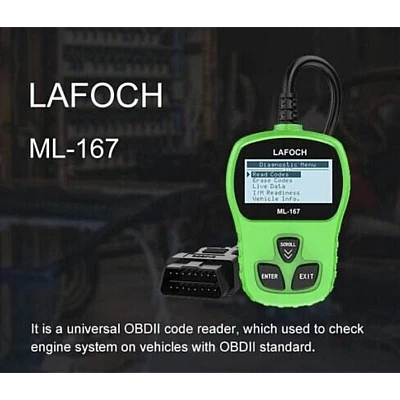Diagnoza Tester ML 167 Lafoch Auto Profesional Universal OBD2 Diagnoza Tester ML 167 Lafoch Auto Profesional Universal OBD2