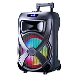 Boxa portabila cu bluetooth YE 1216 difuzor 12 inch cu led multicolor