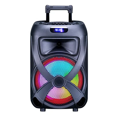 Boxa portabila cu bluetooth YE 1216 difuzor 12 inch cu led multicolor Boxa portabila cu bluetooth YE 1216 difuzor 12 inch cu led multicolor