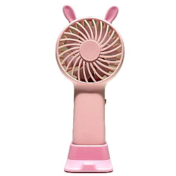 Mini ventilator portabil S198 cu suport telefon